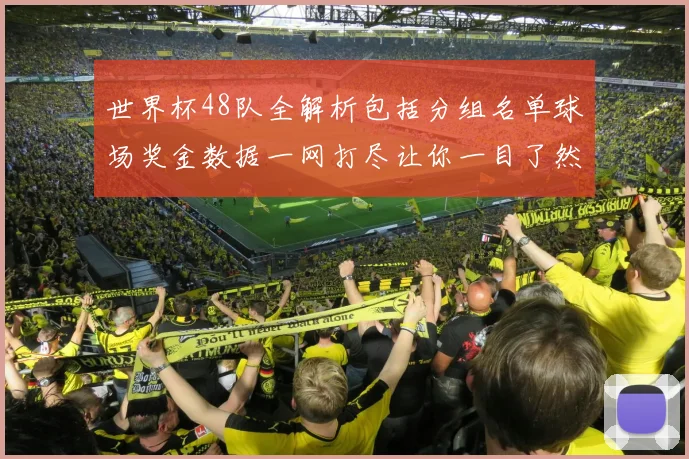 世界杯48队全解析包括分组名单球场奖金数据一网打尽让你一目了然